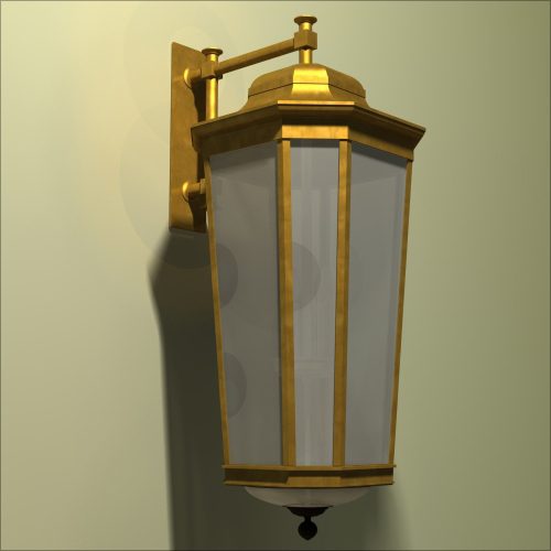 image of Hexagonal wall light