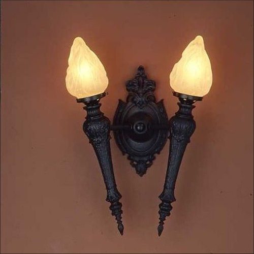 image of Twin Flambeau wall light